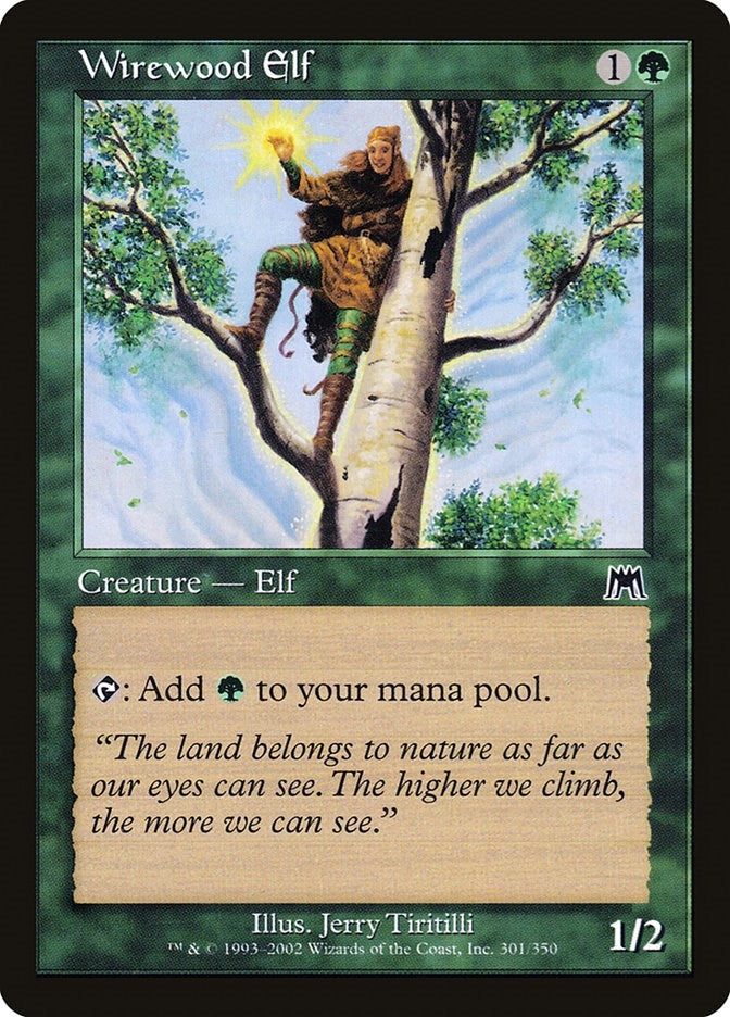 Wirewood Elf (301) [ONS]