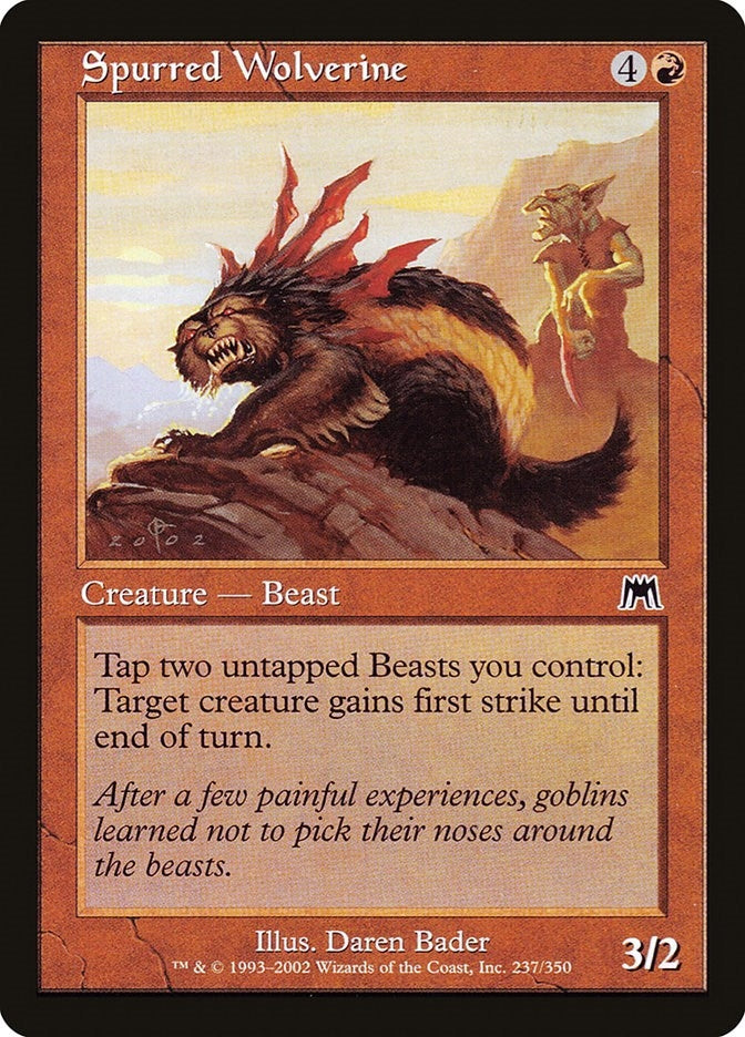 Spurred Wolverine (237) [ONS]