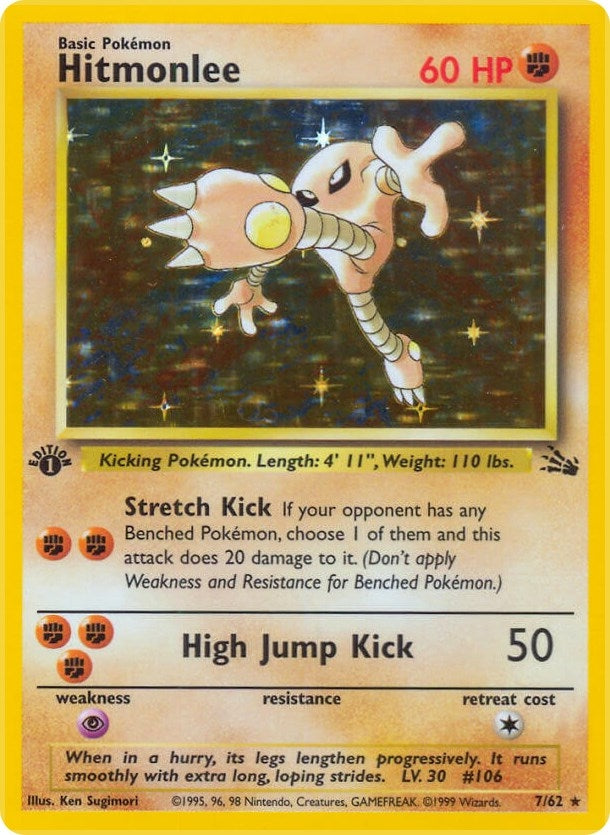 Hitmonlee 7 (07/62) [FO]