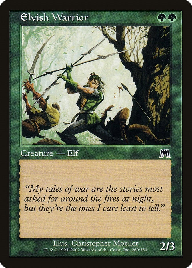 Elvish Warrior (260) [ONS]