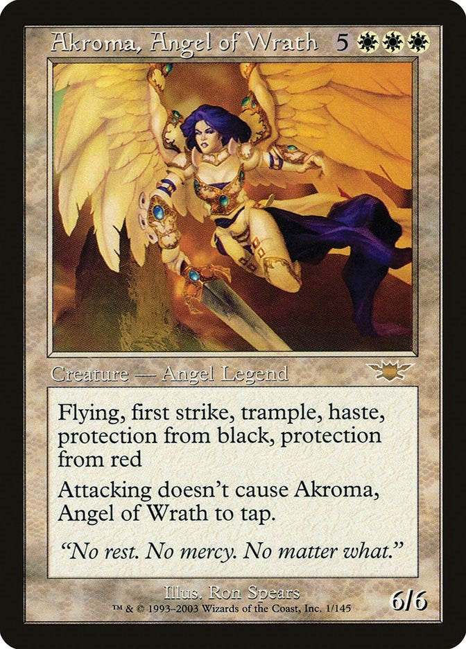 Akroma Angel of Wrath (1) [LGN]