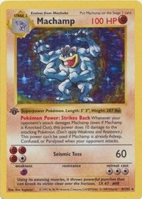 Machamp 8 102 Base Set Shadowless (008/102) [PR]