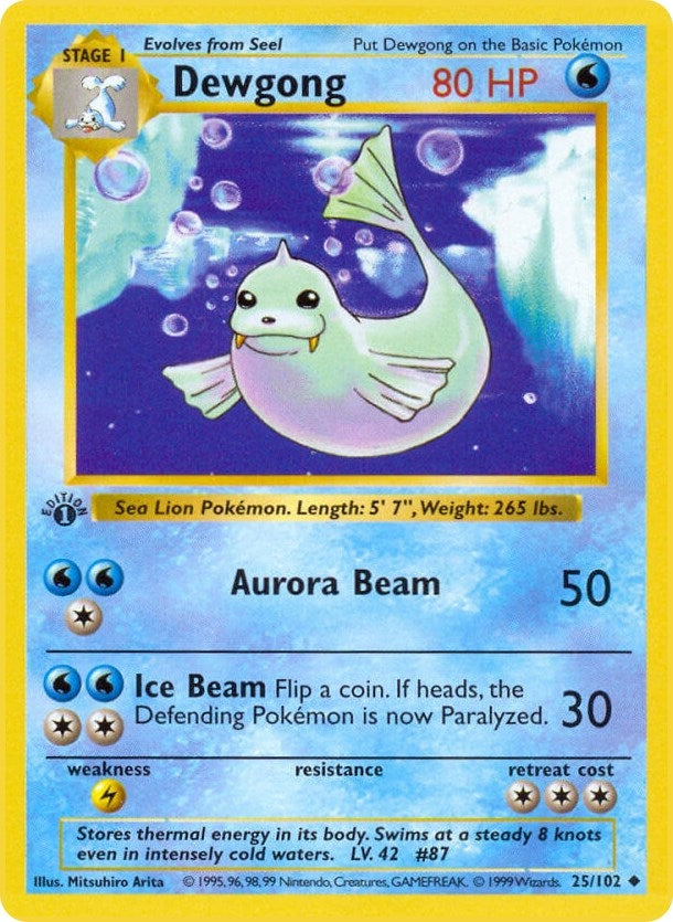Dewgong (025/102) [BSS]