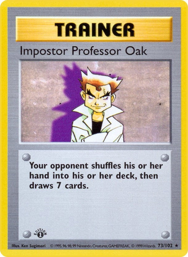 Impostor Professor Oak (073/102) [BSS]