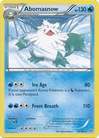 Abomasnow (40/162) [BKT]