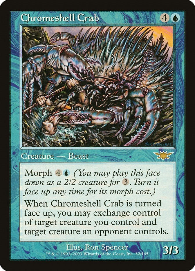 Chromeshell Crab (32) [LGN]