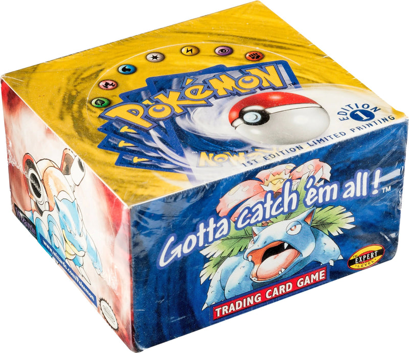 Pokemon Base Set Shadowless 1st Edition Booster Box [BSS]