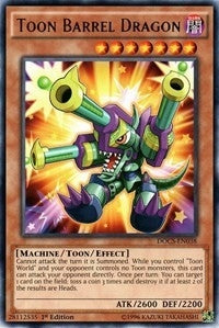 Toon Barrel Dragon (DOCS-EN038) [DOCS]