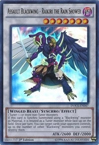 Assault Blackwing Raikiri the Rain Shower (DOCS-EN047) [DOCS]