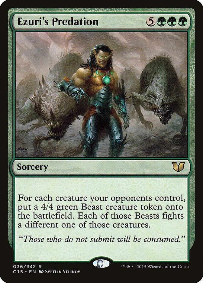 Ezuris Predation (36) [C15]