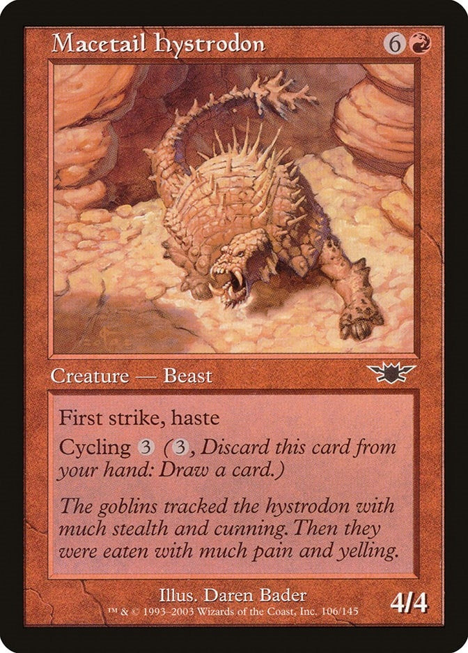 Macetail Hystrodon (106) [LGN]