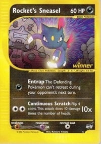 Rockets Sneasel 5 Winner (005/009) [PR]