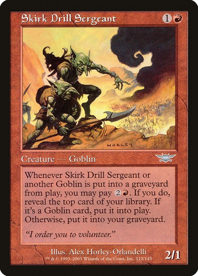 Skirk Drill Sergeant (112) [LGN]