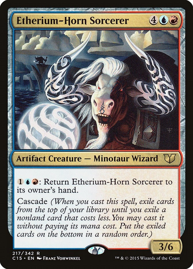 Etherium Horn Sorcerer (217) [C15]