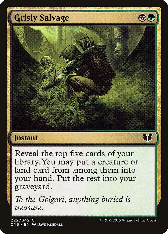Grisly Salvage (222) [C15]