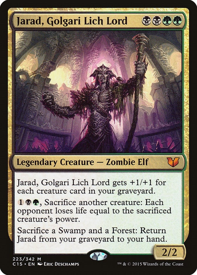 Jarad Golgari Lich Lord (223) [C15]