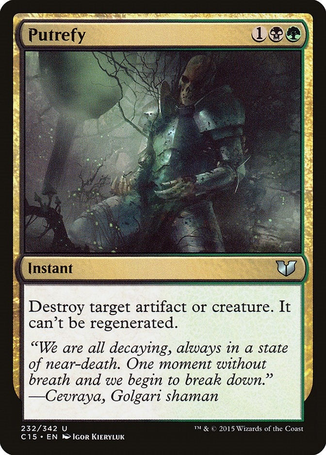 Putrefy (232) [C15]