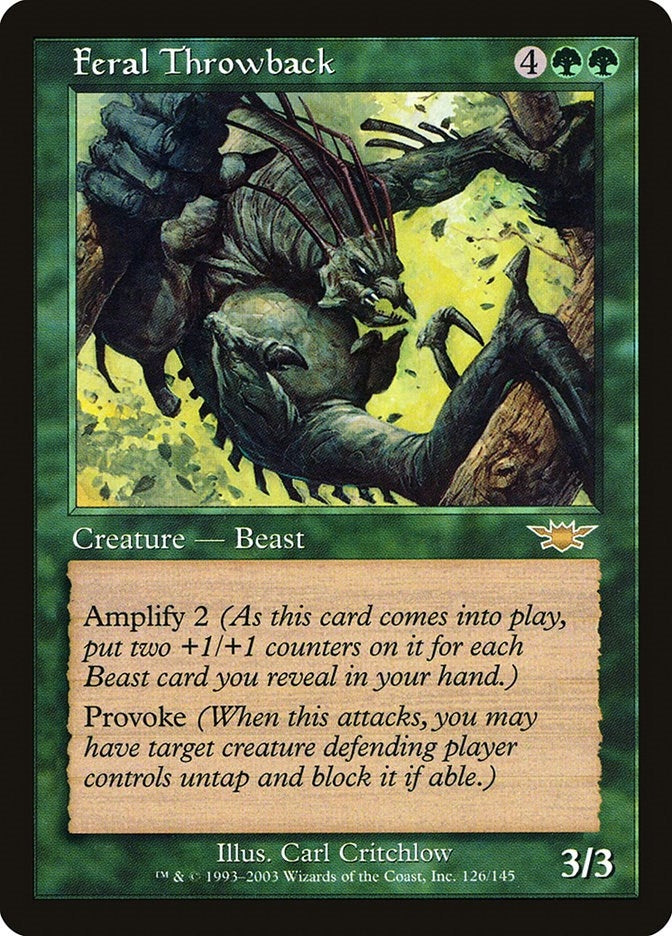 Feral Throwback (126) [LGN]