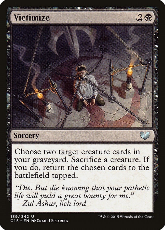 Victimize (139) [C15]