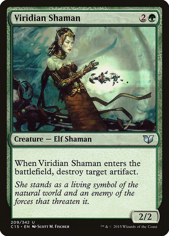 Viridian Shaman (209) [C15]