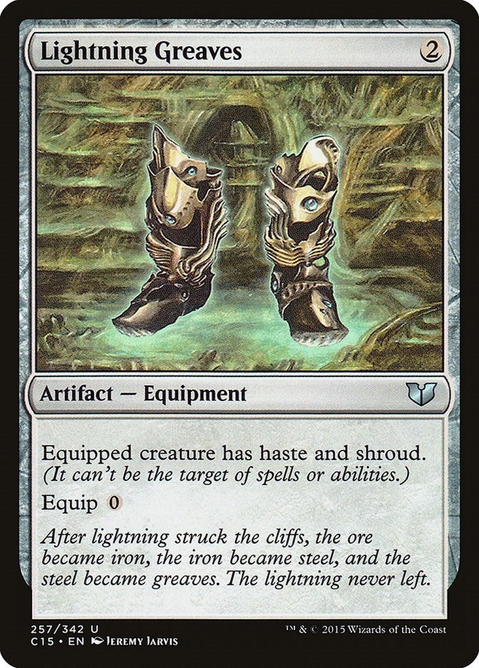 Lightning Greaves (257) [C15]