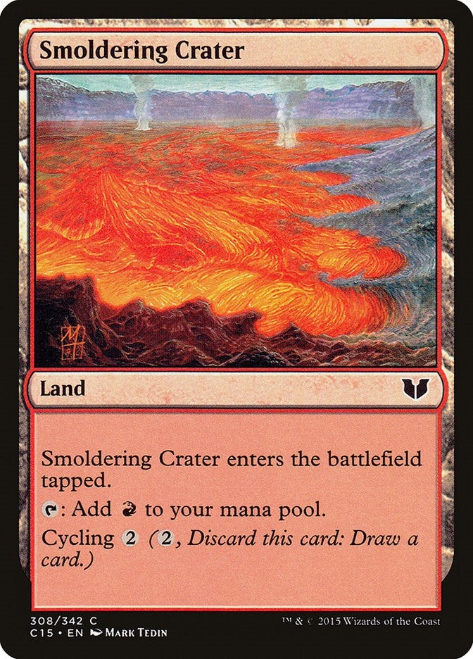 Smoldering Crater (308) [C15]