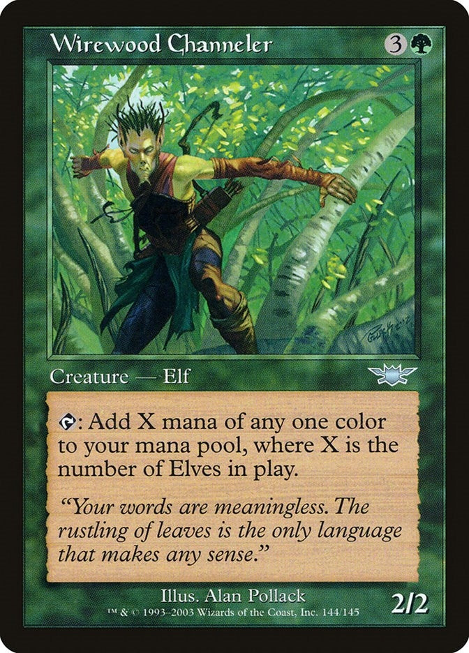 Wirewood Channeler (144) [LGN]