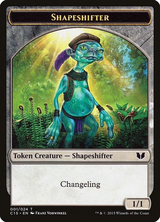 Shapeshifter Shapeshifter Double Sided Token (1 // 1) [C15]