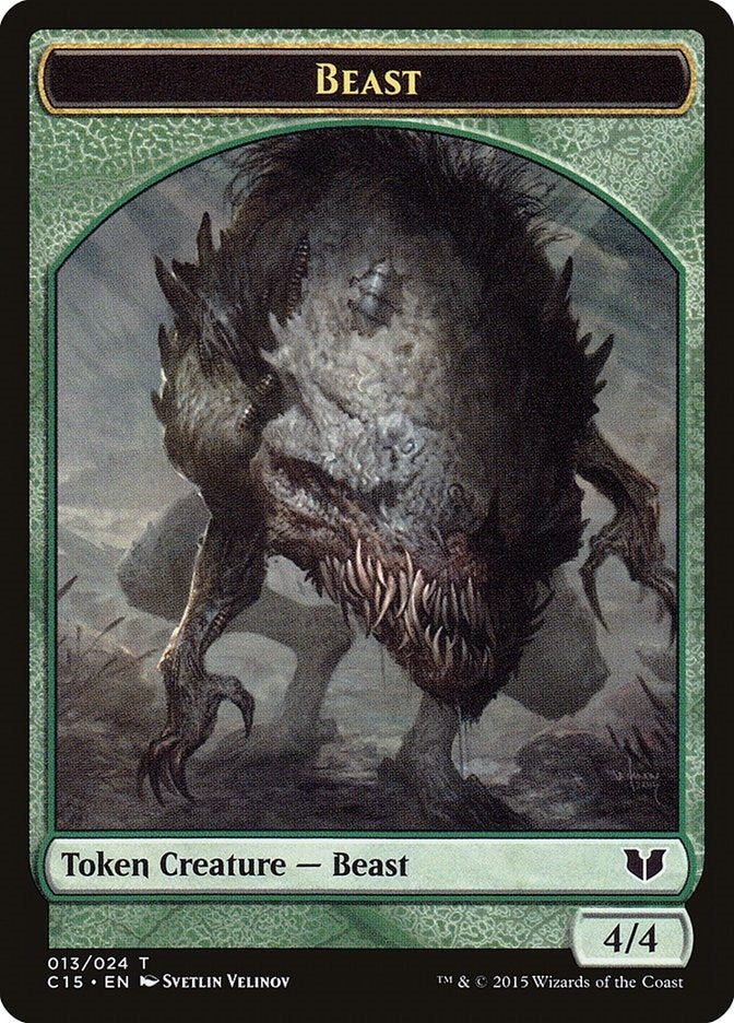 Beast Snake 017 Double Sided Token (13 // 17) [C15]