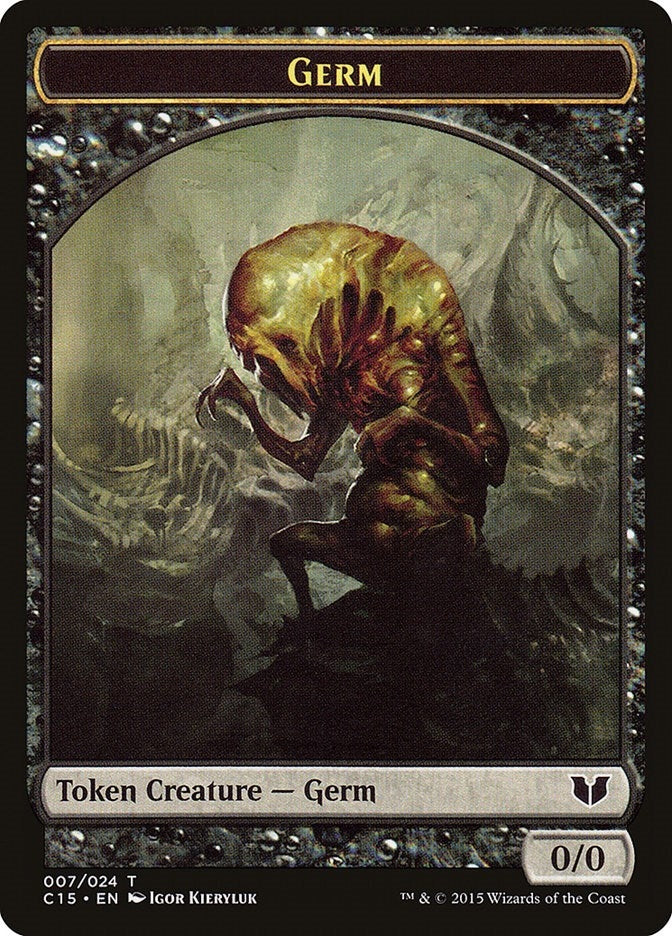 Germ Zombie Double Sided Token (7 // 8) [C15]