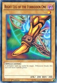 Right Leg of the Forbidden One (YGLD-ENA18) [YGLD]