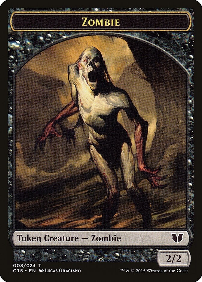 Zombie Elephant Double Sided Token (8 // 14) [C15]
