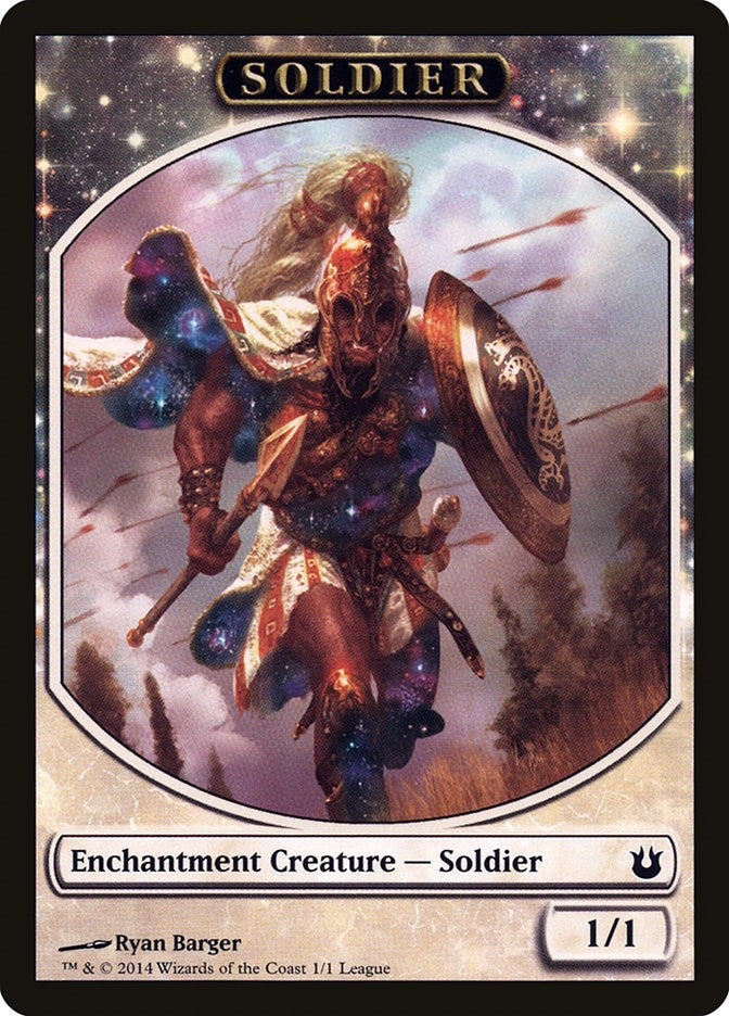 Soldier Token Born of the Gods (1) [LEP]