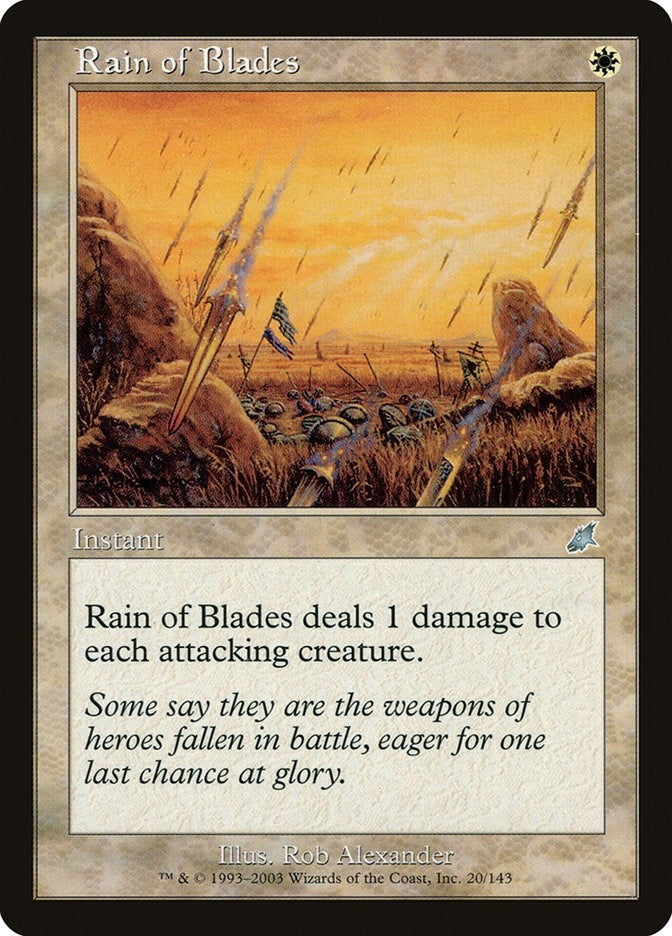 Rain of Blades (20) [SCG]