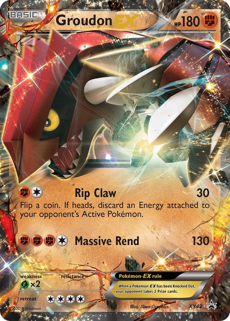 Groudon EX (XY42) [PR]