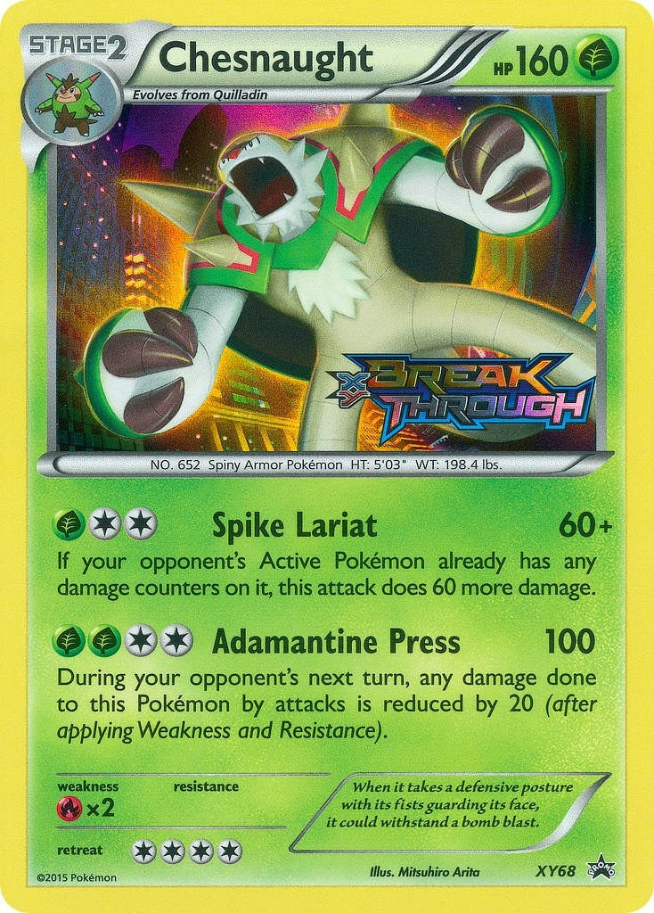 Chesnaught Prerelease (XY68) [PR]