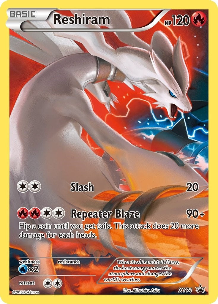 Reshiram Full Art Promo (XY74) [PR]
