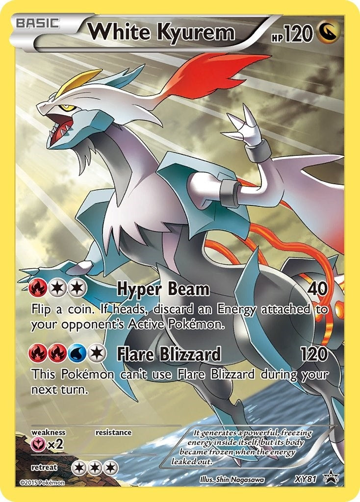 White Kyurem Full Art Promo (XY81) [PR]