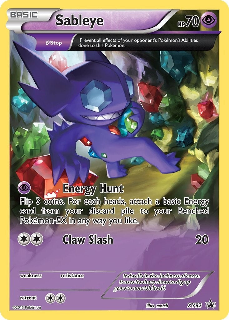 Sableye XY92 (XY92) [PR]