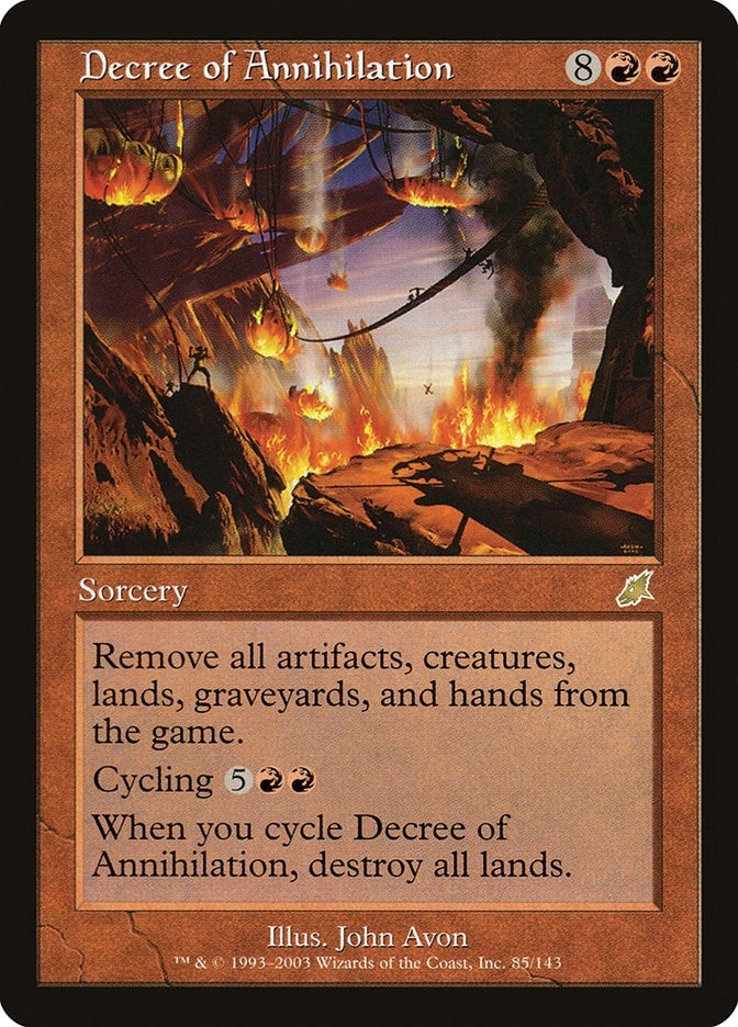 Decree of Annihilation (85) [SCG]