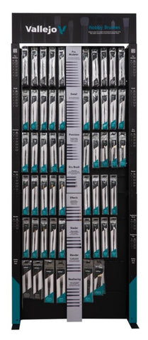 Hobby Brushes Complete Rack