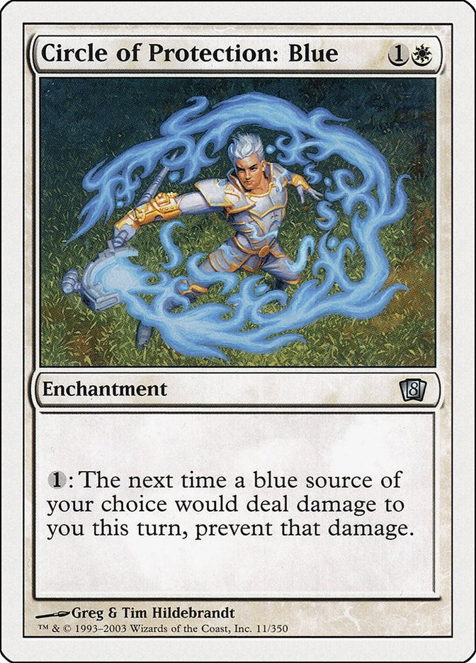 Circle of Protection: Blue [Eighth Edition]