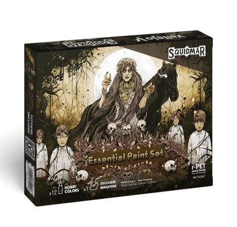Squidmar Miniatures Paint: Essential Paint Set