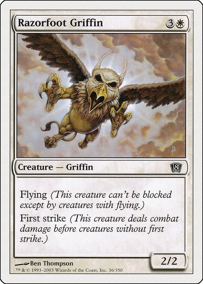 Razorfoot Griffin (36) [8ED]