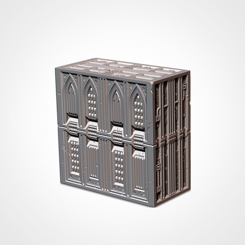 WTC Foldable Cathedral Set 3D printed terrain view 10