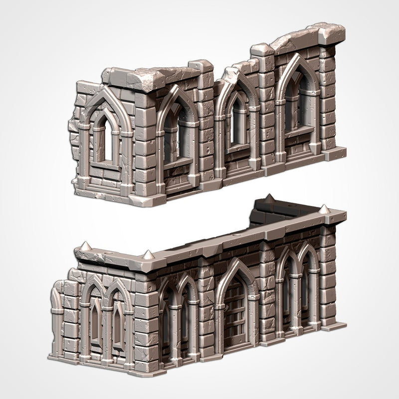 Middle Earth Town 3D printed terrain view 10