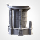 Classic Temples 3D printed terrain view 10