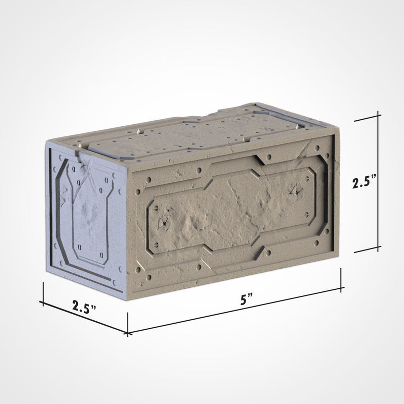 City Ruins WTC Set 02 3D printed terrain view 10