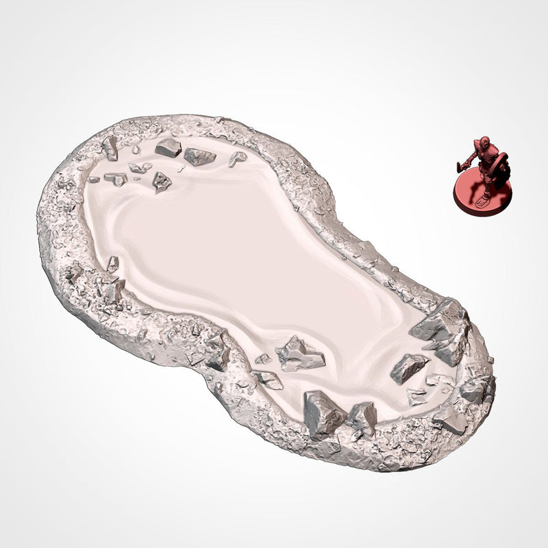 Sacred Place 3D printed terrain view 10