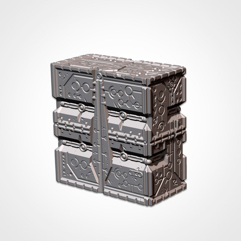 WTC Foldable Necromatons Set 3D printed terrain view 10